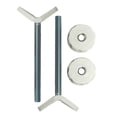thumbnail image 1 of Varillas adaptadoras Baby Gate Guru M10 de 12 cm, 2 unidades, color blanco, 1 of 8