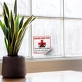 thumbnail image 5 of Pet Emergency FIRE Alert Save Rescue Our Animals They are Inside  5 pk Vinyl Window Sticker 5x5 Waterproof Decal Dog Cat in House on Fire, 5 of 8