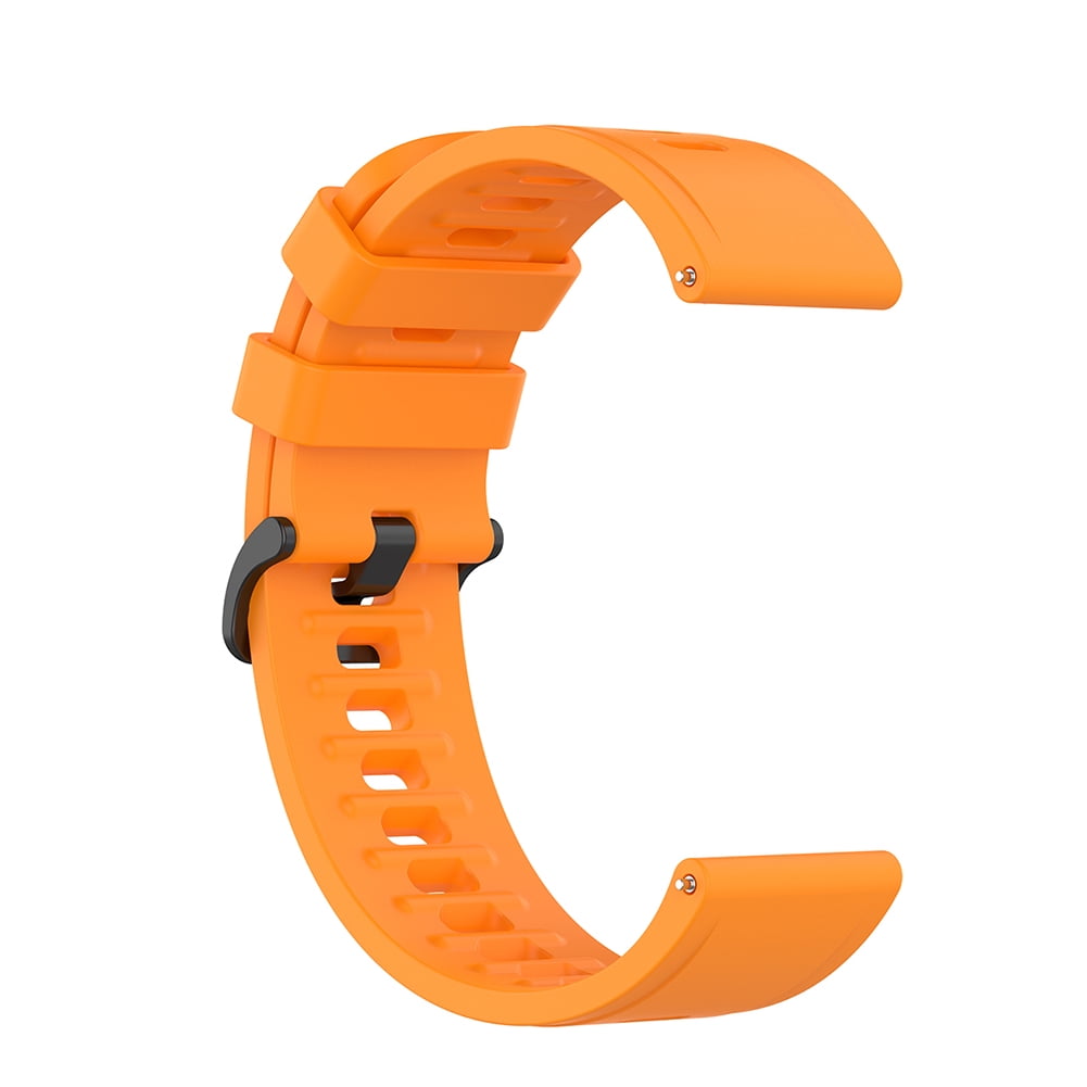 Peggybuy 22mm Silicone Band for Xiaomi Mi Watch Color Replacement Bracelet ( Orange) | Walmart Canada