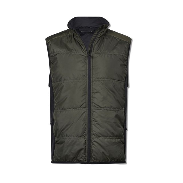 Tee Jays - Chaleco Forro Polar Hybrid para Hombre (Negro) Tee Jays UTBC5083_black