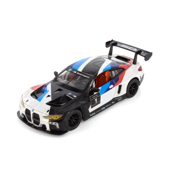 BMW M4 GT3 Race Car, Black - Showcasts 68282D - 1/24 Scale Diecast Model Car
