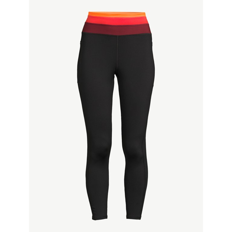 Love & Sports Women's Color Band Leggings 