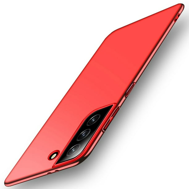 Funda rígida ultrafina para Samsung Galaxy S20 Fe S21 Note 20 Ultra 9 8 10 S9 S8 Plus S10e Lite, funda trasera de Color sólido mate Tan Jianjun unisex