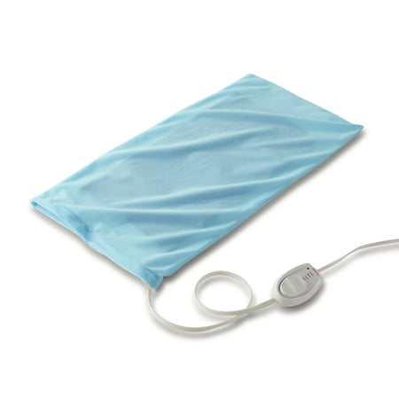 Sunbeam King-Size Moist/Dry Heating Pad with UltraHeat Technology for Relieving Arthritic Pain and Everyday Aches and Soreness with 3 Heat Settings, 12" x 24"