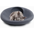 thumbnail image 3 of Woolygon Premium Wool Cat Cave Bed - Felt Cat Cave Handmade from 100% Merino Wool, Eco-Friendly Felt Cat Bed for Indoor Cats and Kittens, 3 of 5