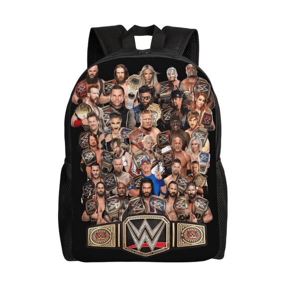 16.1in Wres-Tler W-W,E Backpacks Cute Bag Anime Backpack Cartoon Bags Bookbag Daypack Outdoor Travel