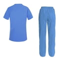 thumbnail image 2 of Women's Scrubs Set Scrub Top and Pants Scrubs Set, 2 of 3