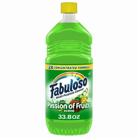 Fabuloso Multi Surface All Purpose Floor Cleaner Passion Of Fruit Scent 33.8Floz