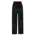 thumbnail image 6 of HAiming Women Velvet Wide Leg Pants Trendy Velour High Elastic Waisted Palazzo Pants Plus Size Loose Lounge Trousers, 6 of 6