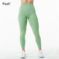 thumbnail image 5 of Leggings de ozono, ropa de mujer, mallas sin costuras de cintura alta, mallas de gimnasio con fruncido en la parte de atrás, pantalones de Yoga con efecto Push Up para correr, pantalones deportivos, 5 of 5