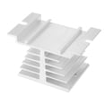thumbnail image 3 of Unique Bargains Aluminum Heat Sink SSR Dissipation for Single Phase Solid State Relay 10A-40A, 3 of 3
