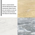 thumbnail image 5 of MDQMD Natural Marble Coffee Table for Living Room,27.6'' Living Room Center Table,Modern Round Coffee Table for Home,Blue Grey, 5 of 9