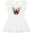 thumbnail image 3 of Inktastic French Bulldog Dog Girls Baby Dress, 3 of 5