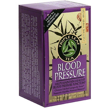 Triple Tea Leaf Blood Pressure Tea, 1.4 oz (Pack of (Best Tea For Blood Pressure)