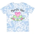 thumbnail image 3 of Inktastic Mimi's Girl Heart Flowers Girls Toddler T-Shirt, 3 of 5