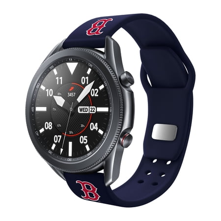 Navy Boston Red Sox 22mm Samsung Compatible Watch Band