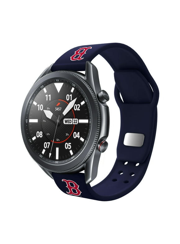 Navy Boston Red Sox 20mm Samsung Compatible Watch Band
