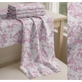 thumbnail image 6 of Soimoi White Cotton Cambric Fabric Poppy Anemone Floral Fabric Prints By Yard 42 Inch Wide, 6 of 7