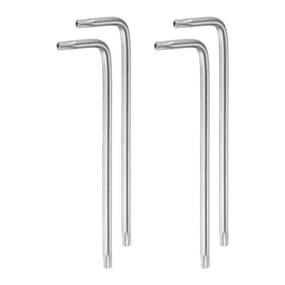 Uxcell 4pack Torx Hex Key Wrench T27 High Carbon Steel Star Hex Wrench