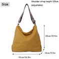 thumbnail image 2 of Bolso de mano para mujer Bolsos de trabajo para mujer Bolso bandolera elegante Bolso de mano para mujer Bolso de pana estilo hobo Bolso de hombro de moda Monedero, 2 of 6