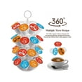 thumbnail image 4 of Coffee Pod Carousel Holder – 360-Degree Spinning Organizer for K-Cups – Holds 36 Coffee Pods – Compact and Stylish Countertop Storage, 4 of 7