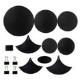thumbnail image 1 of 14Pcs/Set Rubber Foam Tambor Bass Snare Drum Sound Off Quiet Mute Practice Pad Set Musical Instrument Accessory s202412244773, 1 of 5