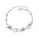 thumbnail image 1 of Pulsera de doble capa con cuentas de transferencia, cuentas redondas, estrella de cinco puntas, estilo coreano para mujer, estilo japonés y coreano, simple, combinable, fresca y única, joyería de mano, 1 of 5