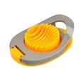thumbnail image 1 of Oefntac Eggs Cutter Multifunctional Eggs Cutter Kitchen Restaurant Boiled Eggs Cutter Multipurpose Stainless Steel Wire Cutter Kitchen Tool, 1 of 2