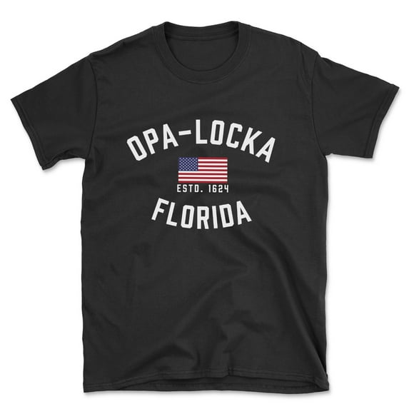 Opa-locka Florida Patriot Men's Cotton T-Shirt