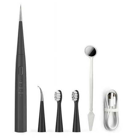 Sonic Toothbrush & Tarter Tool Set, Black