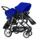 thumbnail image 4 of Foldable Twins Baby Carriage Stroller Twin Can Sit and Lie Double Stroller Shock Absorber Second high view Child Stroller ShopWise Round, 4 of 6