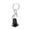 Black-Keyring, variant on Rose Cutt Cremation Pendant Small Urns For Ashes Keepsake Urn Necklace Men Women Memorial Mini Urns Key chain