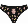 thumbnail image 5 of Custom Thongs for Women with Face Personalized Thong Womens Funny Underwear Design Faces Custom Underwear for Gift, 5 of 10