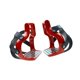 thumbnail image 5 of Estribos equitación Endurance Ride Cage Resistentes con cubierta protectora Soporte para los pies Estribos ecuestres para deportes ecuestres Rojo, 5 of 8