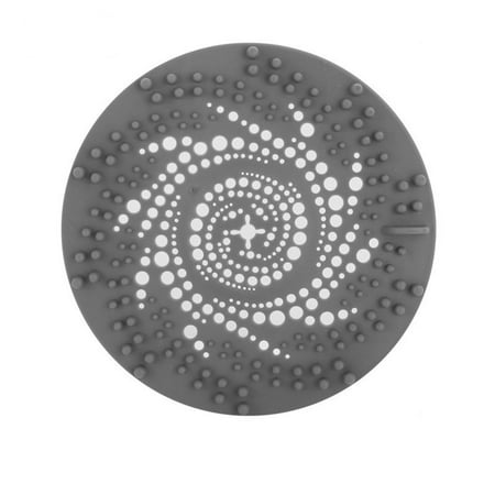 

Fsqjgq Home Essentials Utility Tub Sink Strainer Floor Drain Covers Home Sink Strainer Silicone Filter Bathroom Kitchen Fruit & Vegetable Wash Kitchen Essentials for New Home Tpr Gray