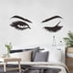 thumbnail image 4 of Pegatinas de pared con diseño de pestañas, cejas, maquillaje y belleza, 4 of 9