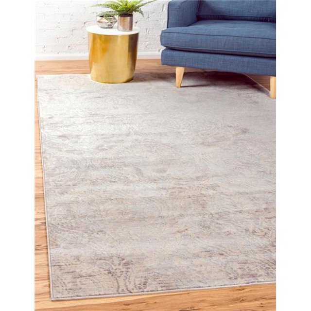 Unique Loom 3127086 3 ft. 3 in. x 5 ft. 3 in. Paris Oak Rectangular Rug, Taupe