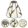 thumbnail image 4 of Lamp Shade Replacement Desk Lamp Cover Table Lamp Shade Decorative Glass Lampshade, 4 of 5
