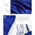 thumbnail image 4 of Women's Twist Front Bandeau Tankini Set Two Pieces Ruched Tummy Control Suimsuit with Mid Waist Briefs, 4 of 10