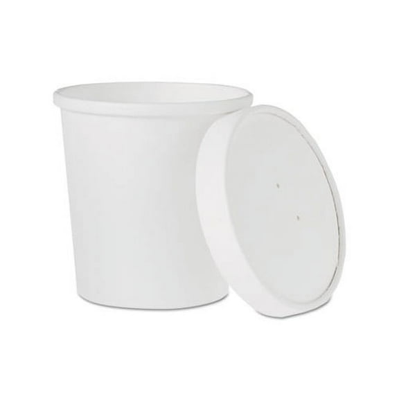 Flexstyle Double Poly Food Combo Pack 16 oz, White, 25/Pack, 10 Packs/Carton