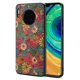 thumbnail image 1 of For Huawei Mate 30 4G / 5G Phone Case Blooming Flower Pattern Cover - Spring / Green, 1 of 5