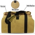 thumbnail image 2 of Bolsa de almacenamiento de leña de color caqui, bolsa de leñador para acampar al aire libre, bolsa de almacenamiento de madera Oxford, 2 of 5