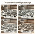 thumbnail image 7 of ODIKA 2'x3' Washable Doormat Neutral Tonal Gradient Border Transitional Symmetrical Design for Entryway, Kitchen, Laundry Room, Non-Slip, Low Pile, 7 of 7