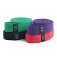 thumbnail image 1 of 4PCS Long Resistance Loop Bands with Storage Bag Elastic Band Set for Yoga Home Gym Training, 1 of 8