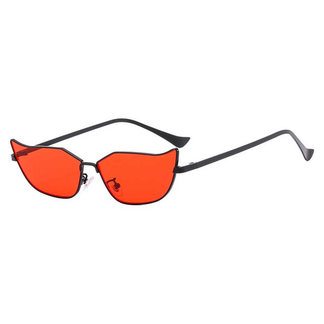 Minnieouse Gafas de sol con forma de ojo de gato, lentes con diseño de mar, para viajes, estilo moderno, a prueba de sol, gafas de sol de lujo, Type2 NO2