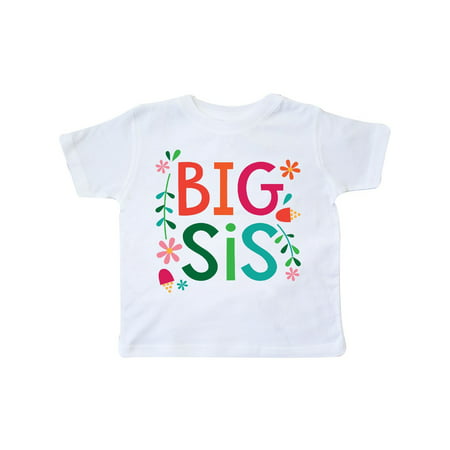 Big Sis Girls Cute Sister Announcement Gift Toddler