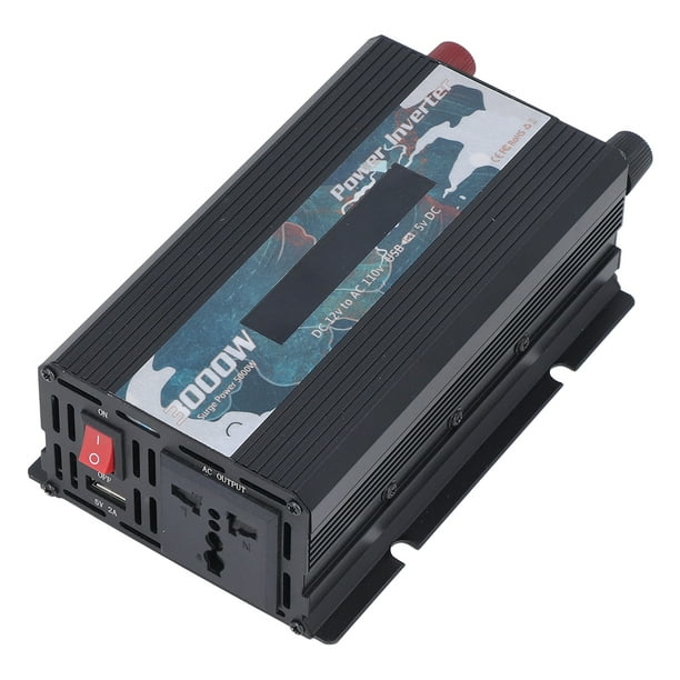 Inversores de corriente ANGGREK 3000 W DC 12 V A Inversor de Onda sinusoidal Pura de CA 110 V Para coche