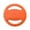 Orange, variant on Durable Dog Toy, Soft Rubber Flying Disc for Dogs, Interactive Fetch & Training Toy, Floatable Dog Toy for Pool, Beach & Backyard Play