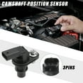 thumbnail image 2 of Sensor de posición del árbol de levas Unique Bargains No.12637869 para Chevrolet Colorado L4 2.8L 2016-2019 ABS Negro, 2 of 7
