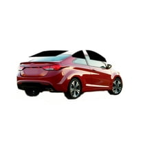 Haiy Co - PreCut 2Ply 05% Window Tint Film Kit For 2013-2016 Hyundai Elantra Coupe -Side+Rear Window